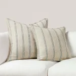 Cp Delgada Natural/blue Multiple Sizes Accent Pillows Accent Pillows 19