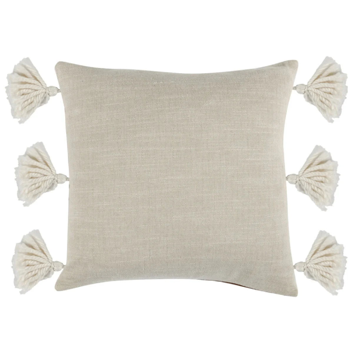 Dv Ezekiel Vegan Leather Brown 18×18 Accent Pillows Accent Pillows 6