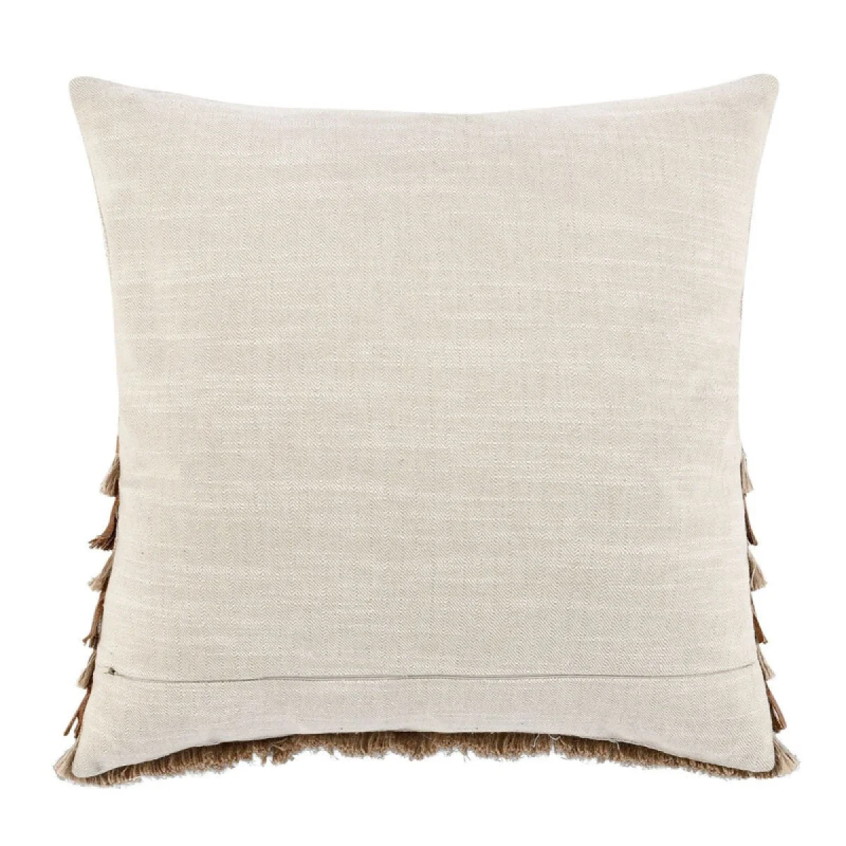 Tl Casa Leather Chestnut/ Natural 20×20 Accent Pillows Accent Pillows 6