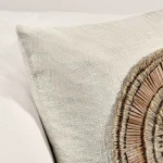 Tl Pueblo Leather Chestnut/ Natural 22×22 Accent Pillows Accent Pillows 19