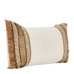 Tl Pottery Leather Chestnut/ Natural 14×26 Accent Pillows Accent Pillows 16