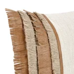 Tl Pottery Leather Chestnut/ Natural 14×26 Accent Pillows Accent Pillows 17