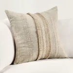 Tl Valley Natural 22×22 Accent Pillows Accent Pillows 18