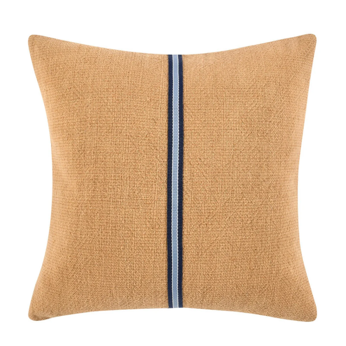 Tl Edwin Chestnut Brown/ Denim Blue 22×22 Accent Pillows Accent Pillows 4