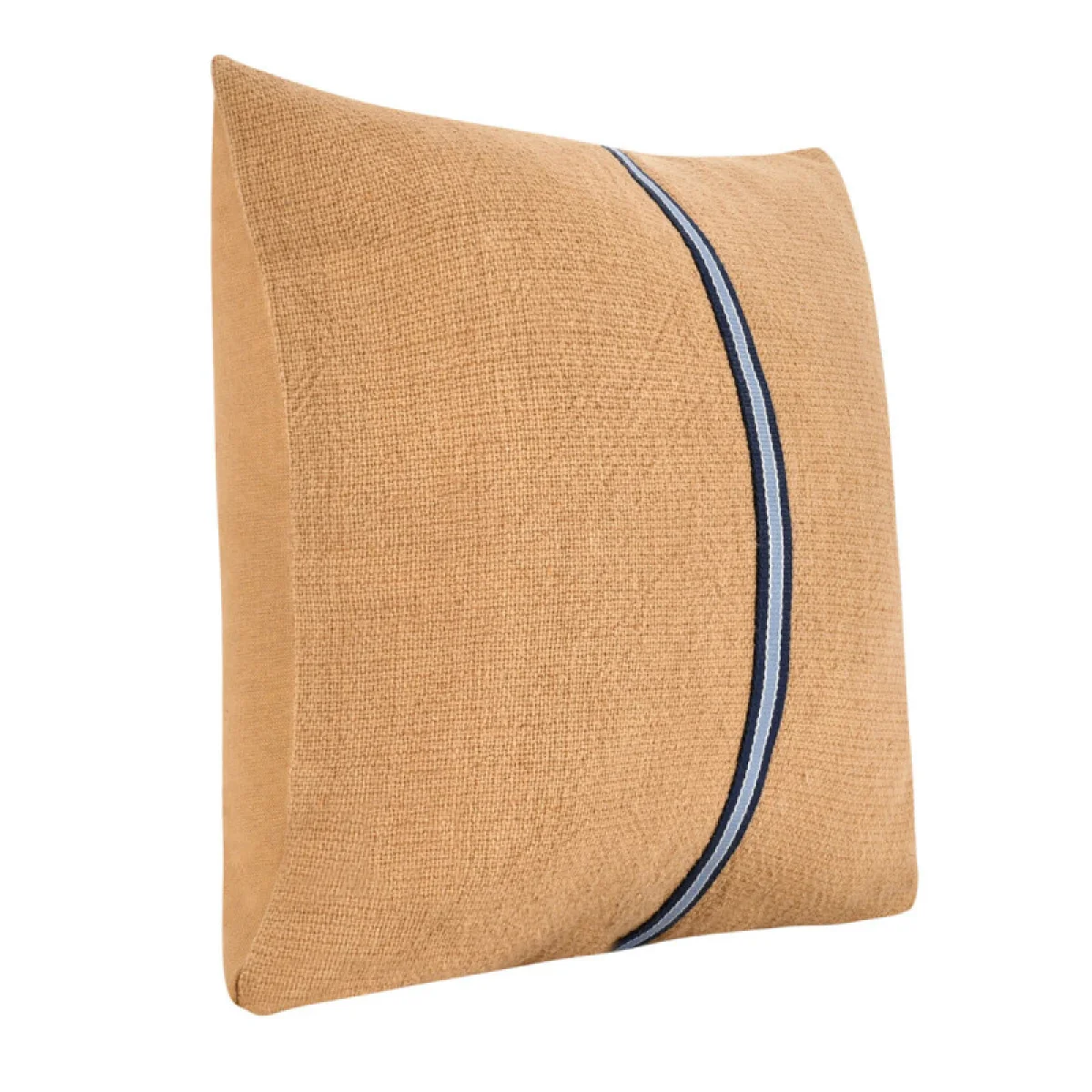 Tl Edwin Chestnut Brown/ Denim Blue 22×22 Accent Pillows Accent Pillows 8
