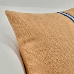 Tl Edwin Chestnut Brown/ Denim Blue 22×22 Accent Pillows Accent Pillows 19