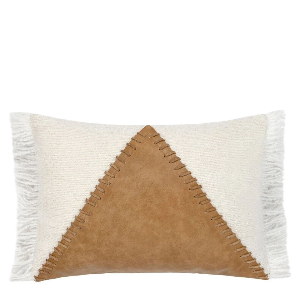 Rn Chamber Leather Chestnut/ivory 14×20 Accent Pillows Accent Pillows 4