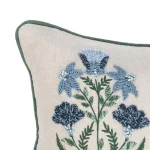 Nv Belcourt Floral Natural/blue 14×26 Accent Pillows Accent Pillows 17