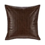 Tq Leather Seston Brown 20×20 Accent Pillows Accent Pillows 14
