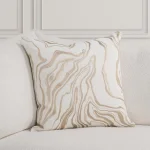 Tq Drift Ivory/natural 22×22 Accent Pillows Accent Pillows 20