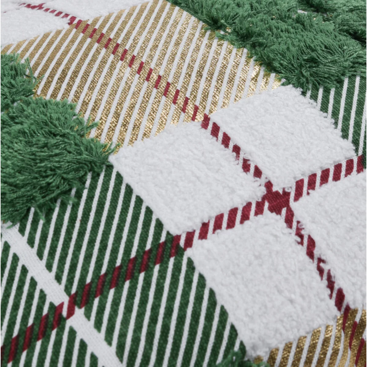 Ve Plaid Texture Green Multi Multiple Sizes Accent Pillows Accent Pillows 7