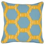 Indoor/outdoor Gaines Yellow/blue Accent Pillows Accent Pillows 9