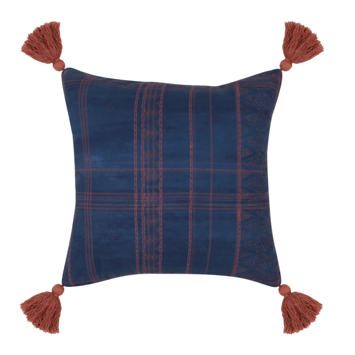Indoor/outdoor Cannon Dark Blue/red Accent Pillows Accent Pillows 4