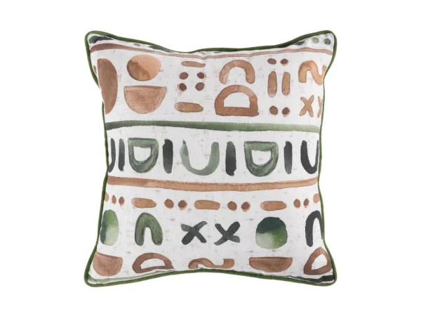Indoor/outdoor Monterey Natural/green Accent Pillows Accent Pillows