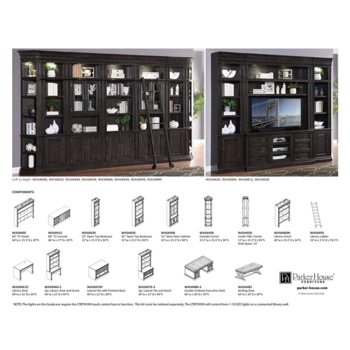 Washington Heights Writing Desk Desks Desks 11