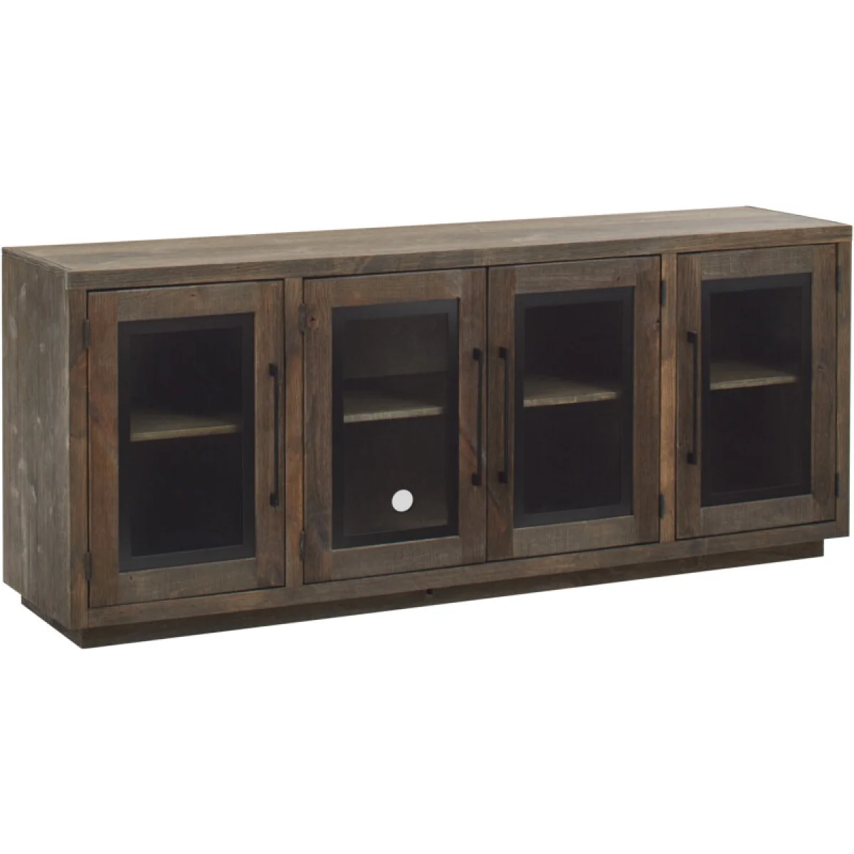 Paige 74″ Console W/ 4 Doors WDA1250-BDL Entertainment Stands Aspen Home 4