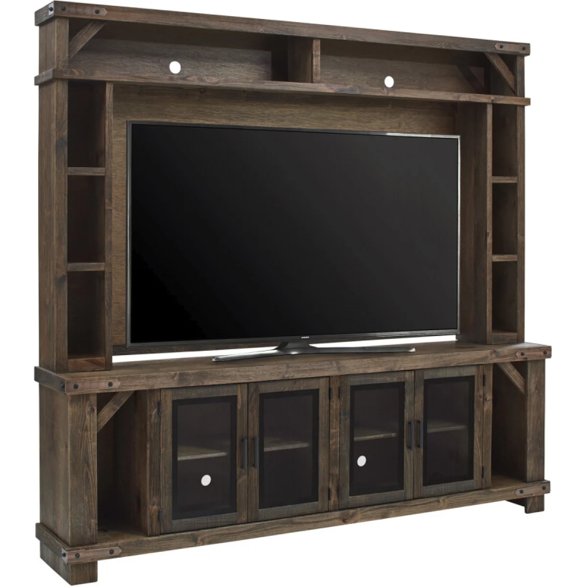 Sawyer 98″ Hutch Entertainment Stands Aspen Home 4