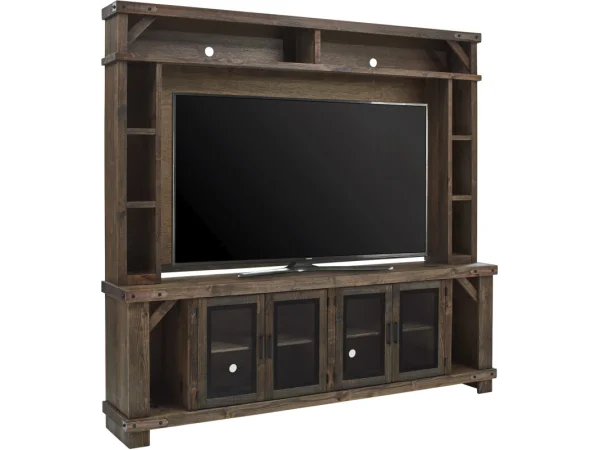 Mackenzie 73″ Open Console Entertainment Stands Aspen Home 16