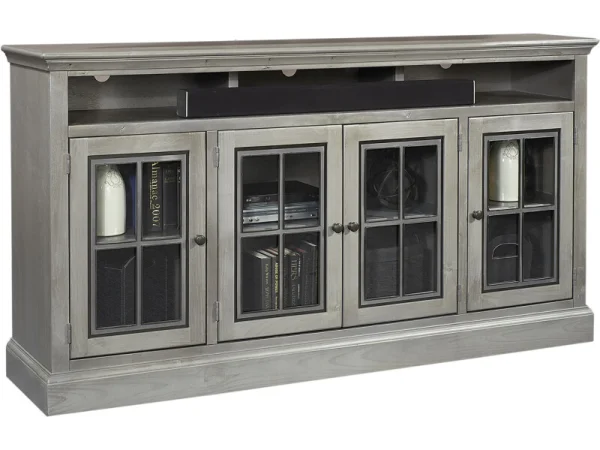 Churchill 84″ Console W/ 4 Doors Entertainment Stands Aspen Home 20