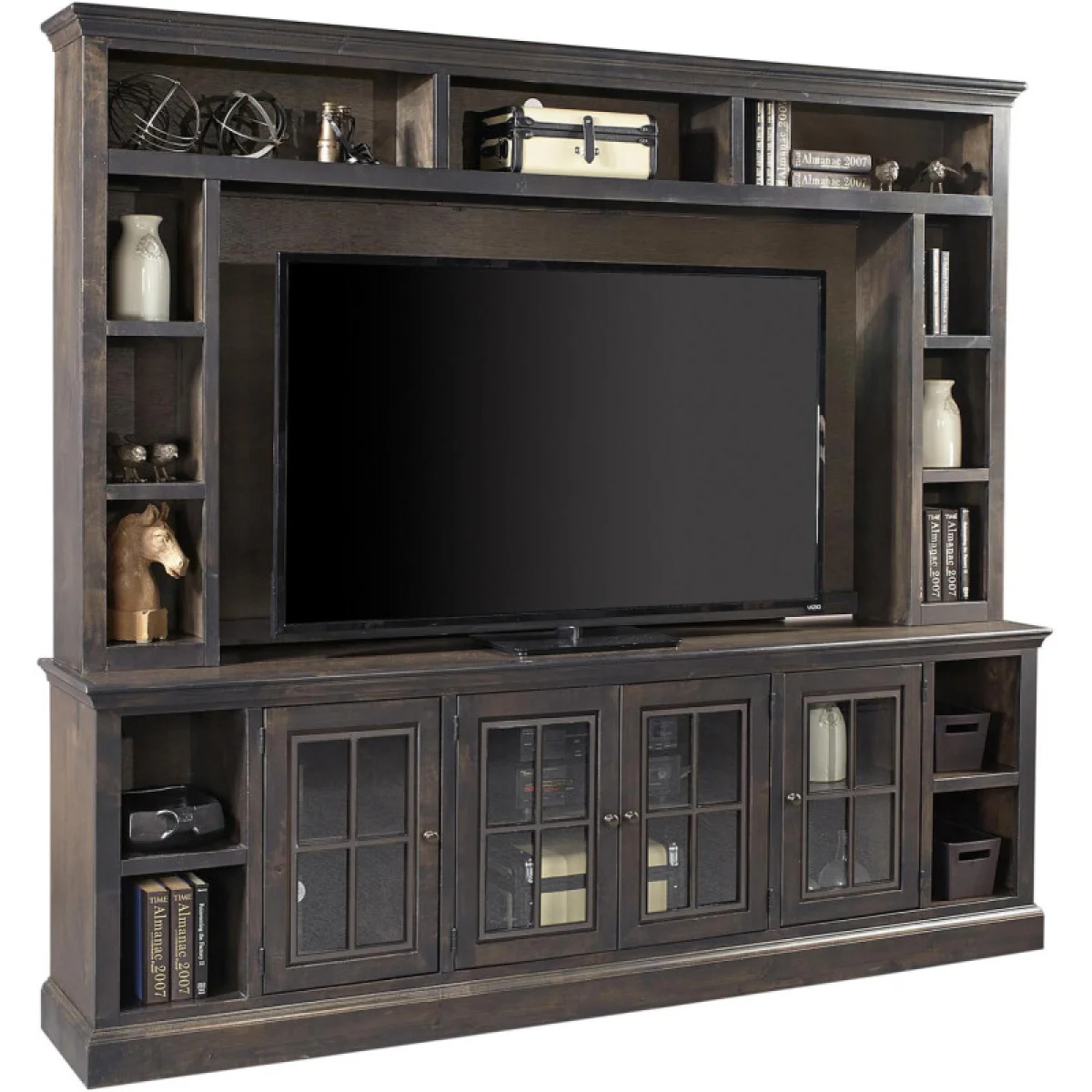 Churchill 96″ Hutch Entertainment Stands Aspen Home 4