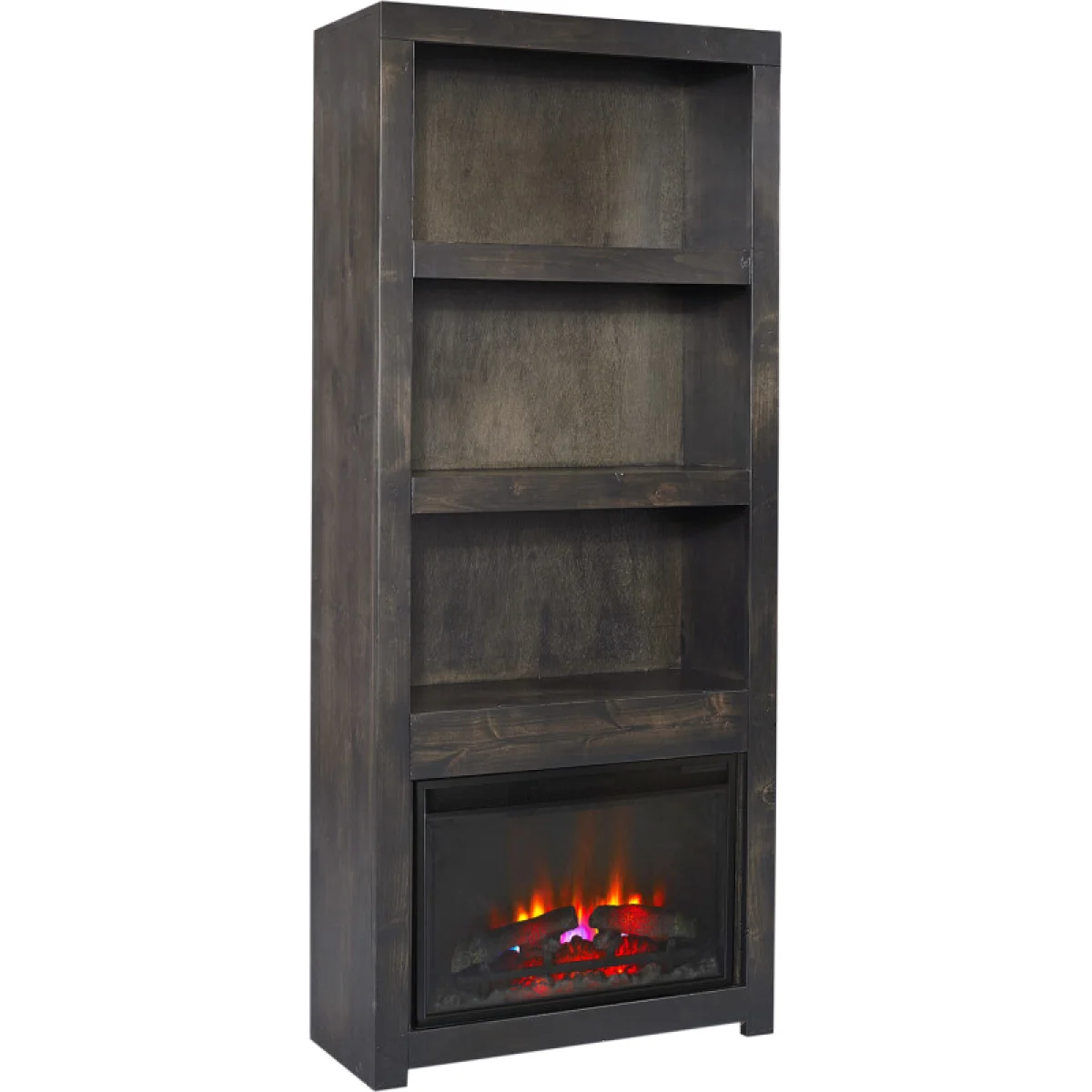 Avery Loft 74″ Fireplace Display Case Fireplaces Aspen Home 4
