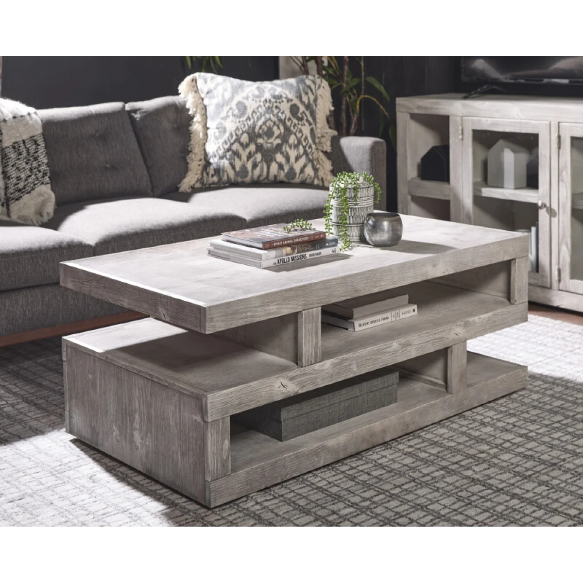 Avery Loft S Cocktail Table WDY912-LIM Cocktail & Coffee Tables Aspen Home 7