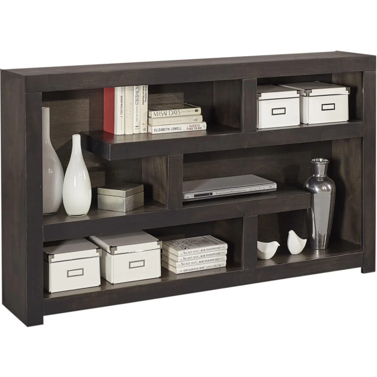 Avery Loft 60″ Open Display/console Entertainment Stands Aspen Home 4
