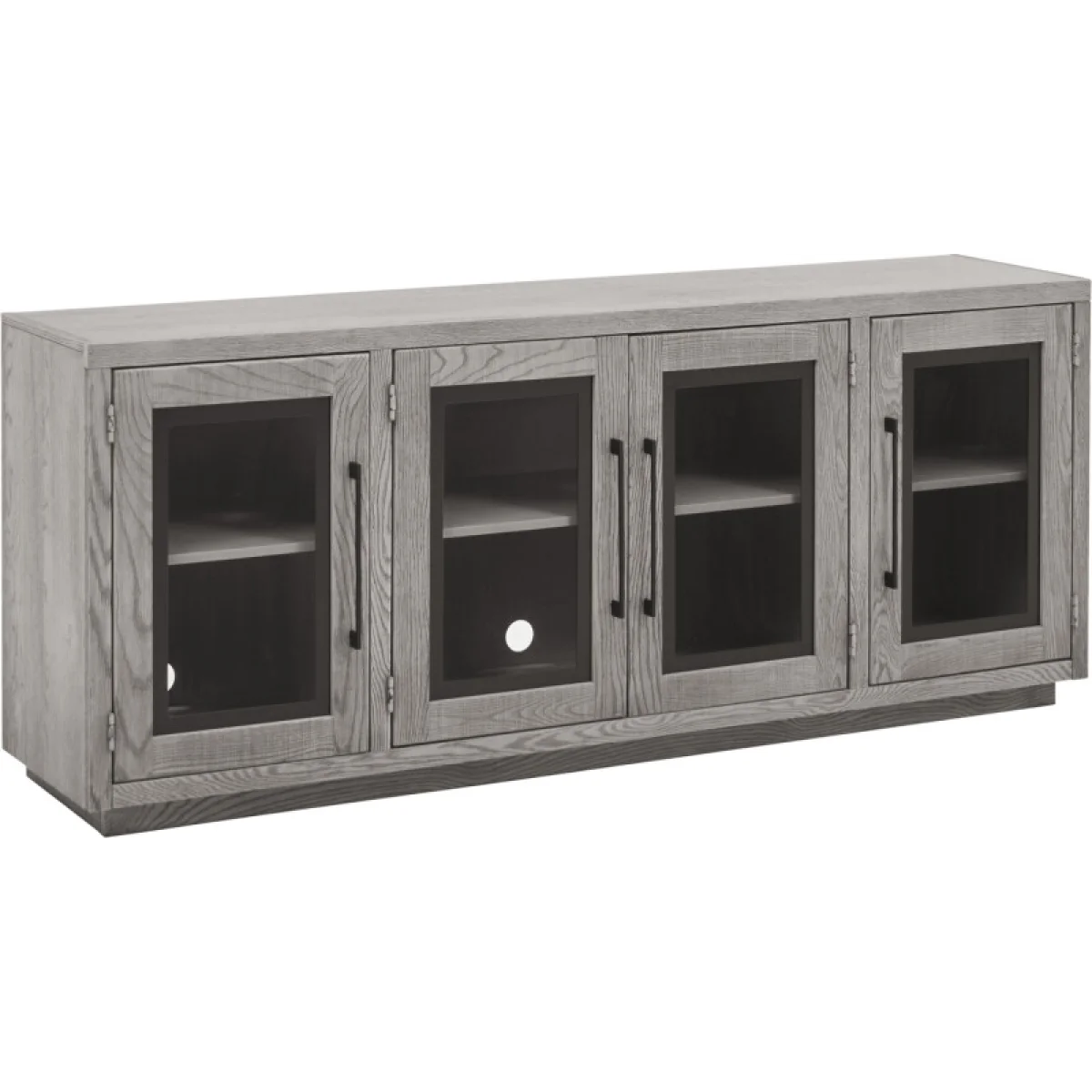 Paige 74″ Console W/ 4 Doors Entertainment Stands Aspen Home 10