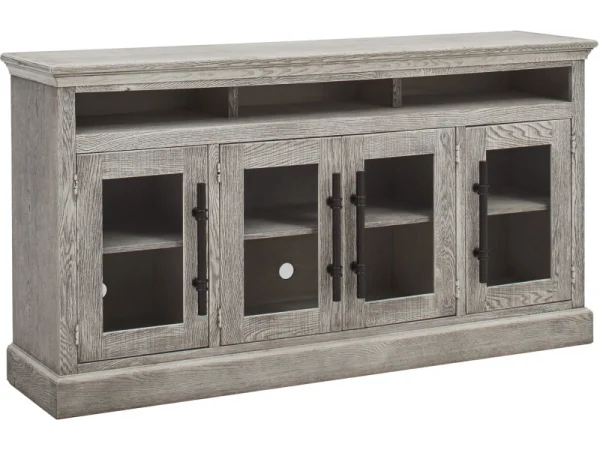Manchester 73″ Highboy Console W/ 4 Doors Entertainment Stands Aspen Home