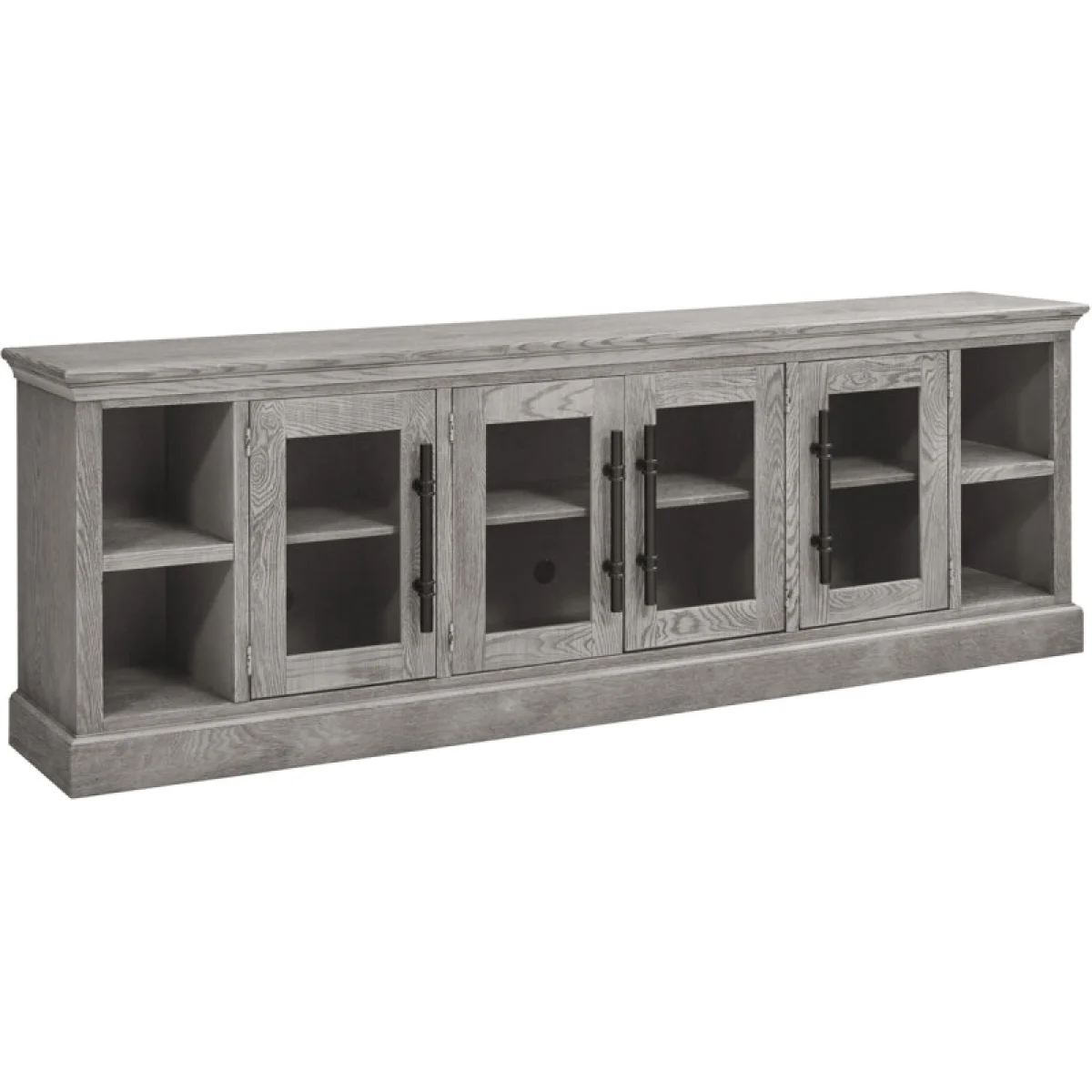 Manchester 97″ Console W/ 4 Doors WKM1270-HGR Entertainment Stands Aspen Home 9