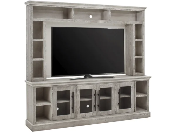Eastport 84″ Console W/ 4 Doors Entertainment Stands Aspen Home 16