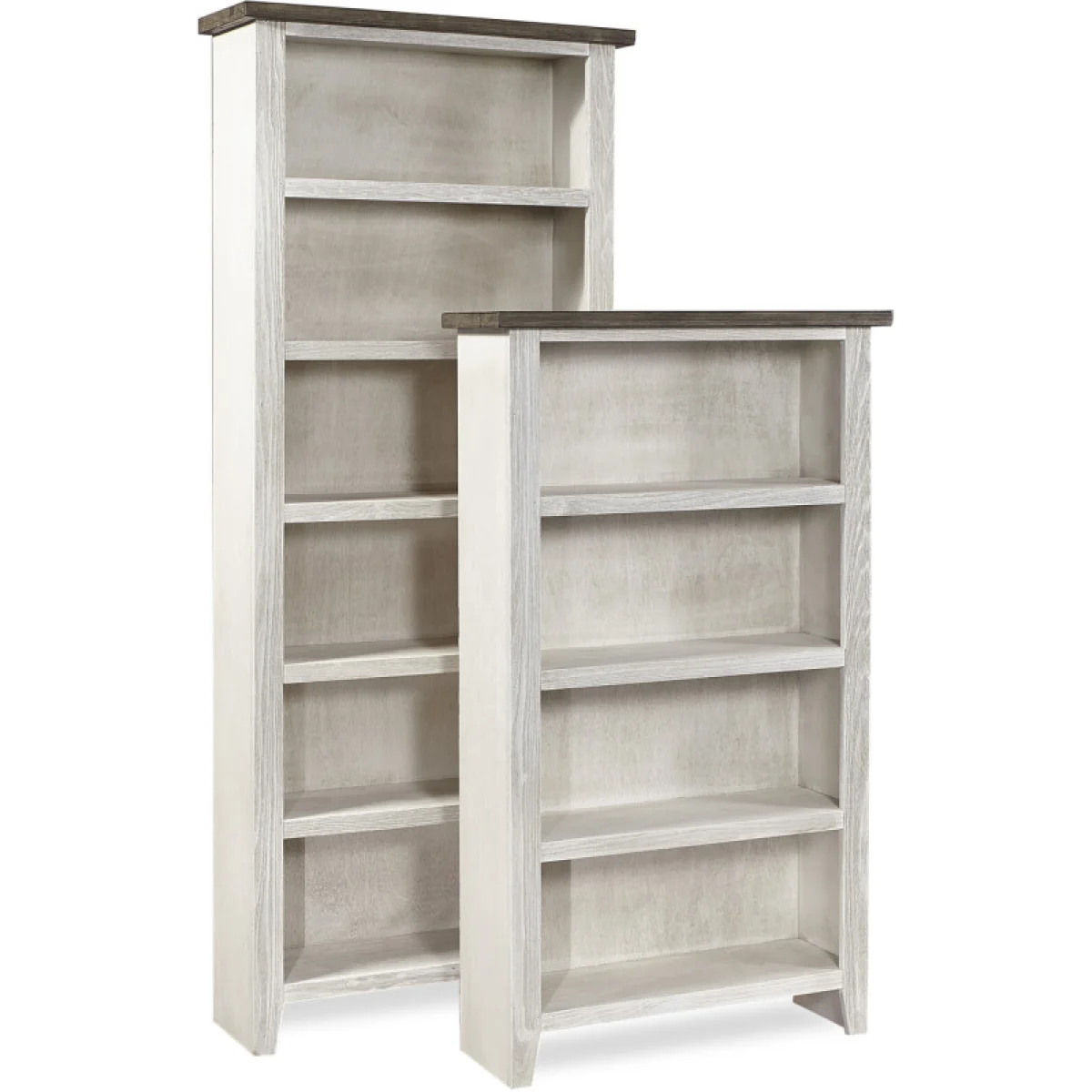 Eastport 60″ Bookcase W/ 3 Fixed Shelves Bookcases Aspen Home 7