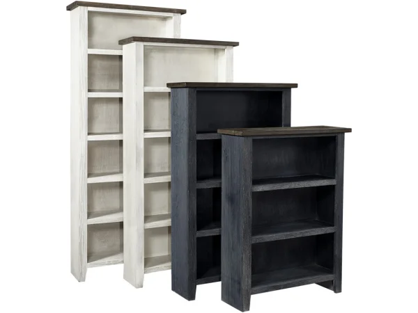 Eastport 60″ Bookcase W/ 3 Fixed Shelves Bookcases Aspen Home