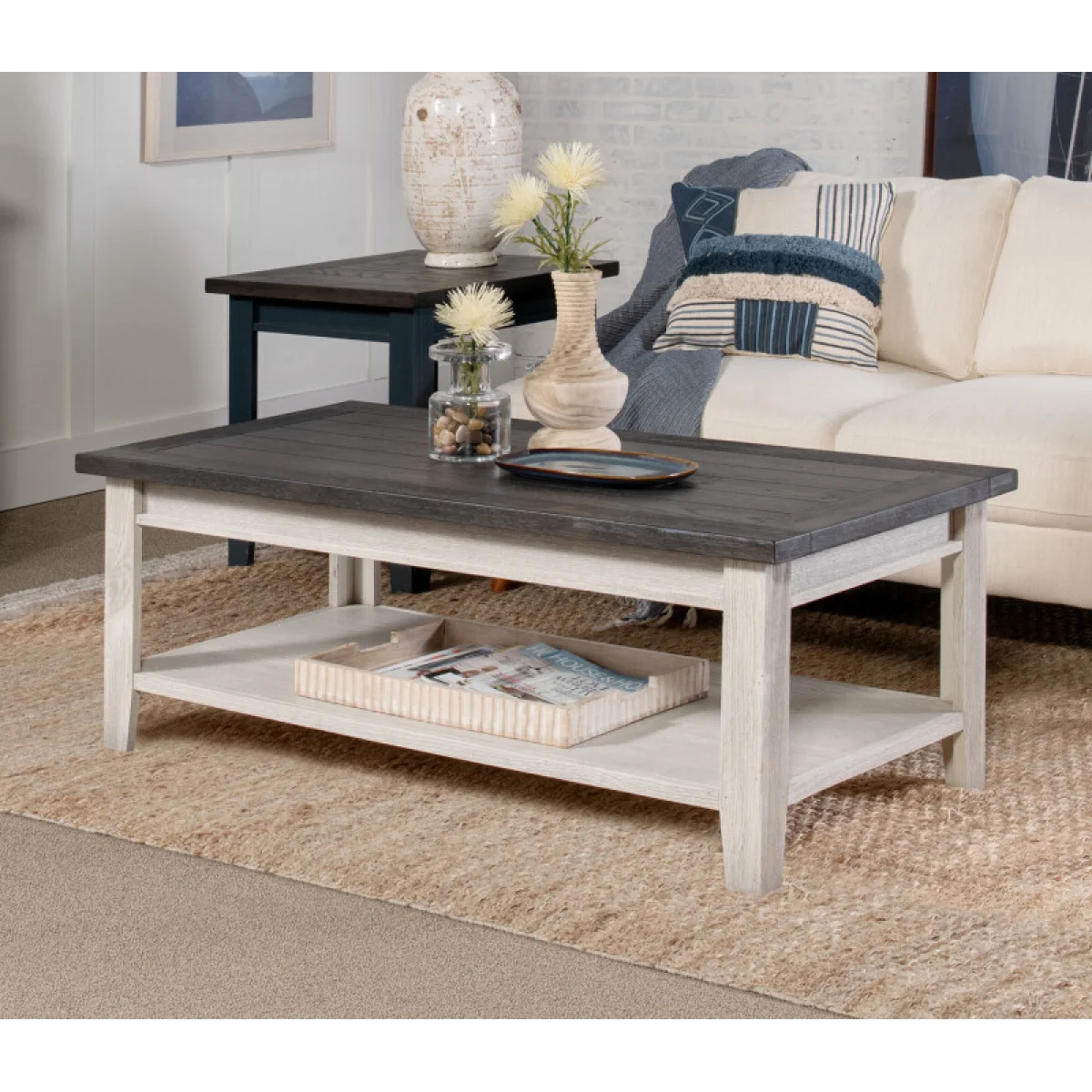 Eastport Cocktail Table WME910-DBK Cocktail & Coffee Tables Aspen Home 6
