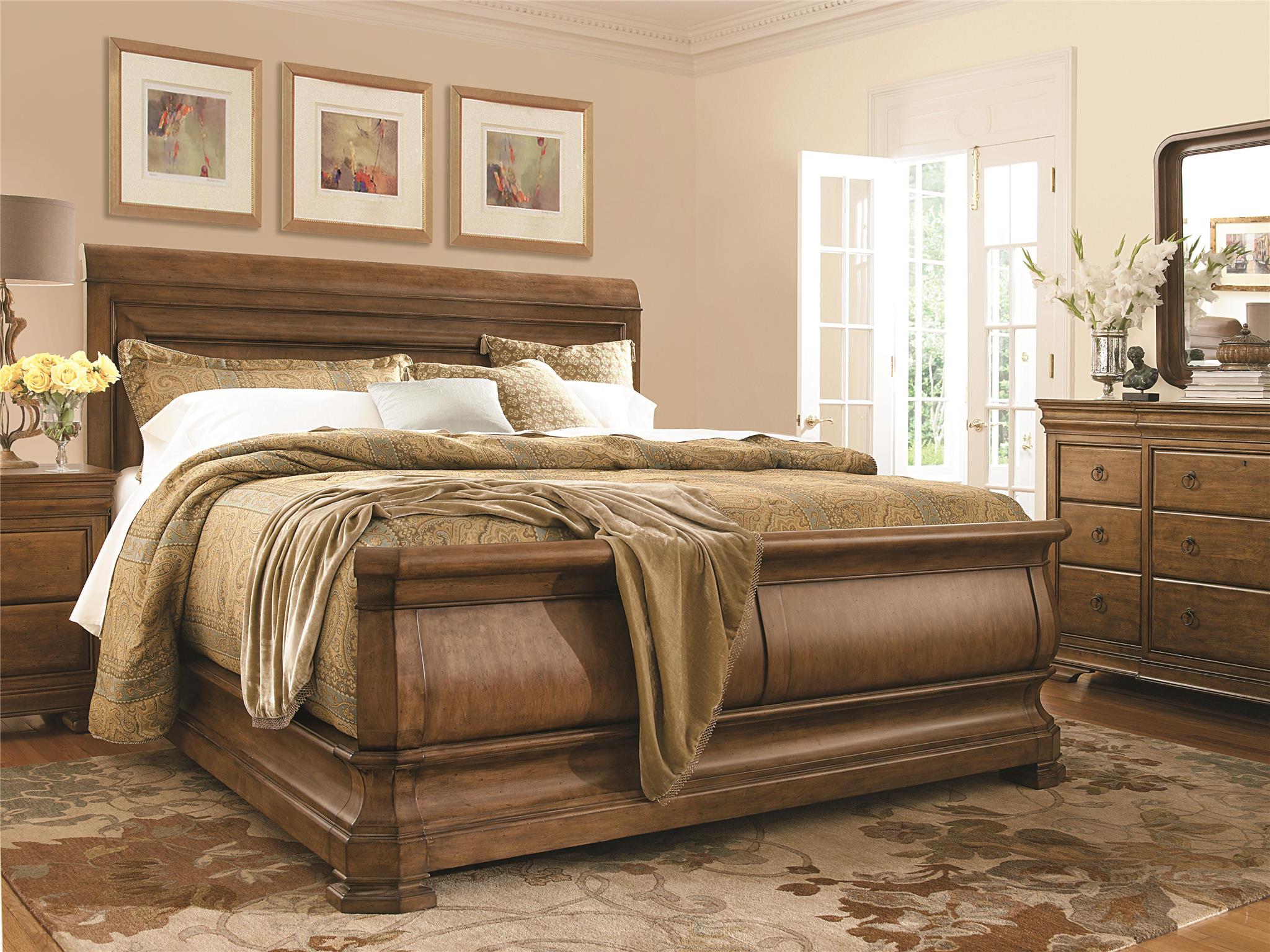 New Lou Louie P's King Sleigh Bed
