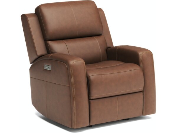 Linden Power Recliner with Power Headrest and Lumbar - Image 2