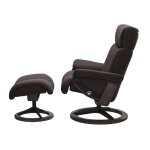 Stressless® Magic (M) Signature Base Recliner with Ottoman - Image 2