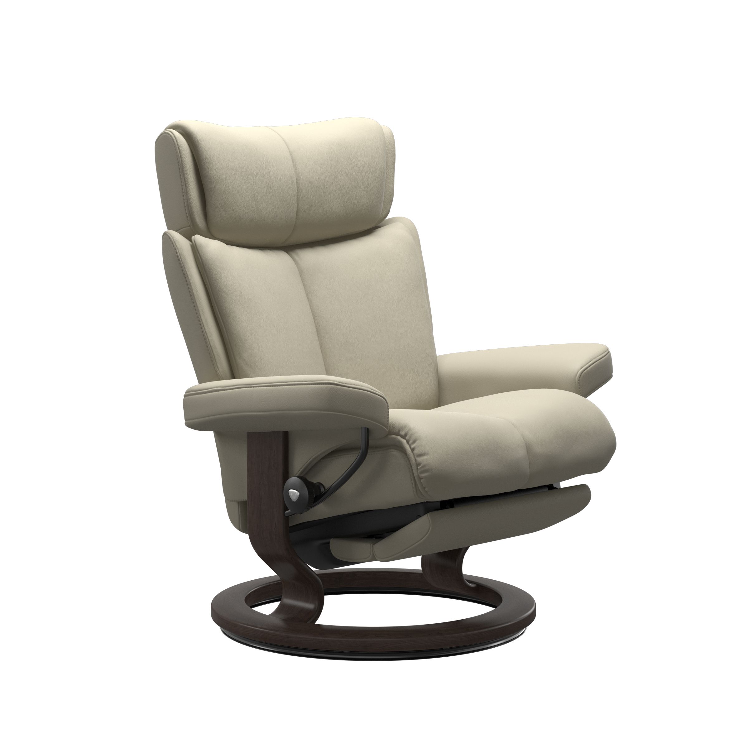Stressless® Magic (L) Classic Base Recliner with Power