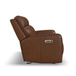 Alister Sedona Leather Power Gliding Sofa with Power Headrests & Lumbar - Image 2