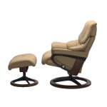 Stressless® Reno (M) Signature Base Recliner with Ottoman - Image 2