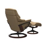 Stressless® Reno (M) Signature Base Recliner with Ottoman - Image 4