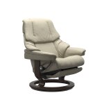Stressless® Reno (L) Classic Base Recliner with Power