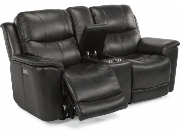 Cade Power Reclining Loveseat with Power Headrests and Lumbar 1183-64PH - Image 2