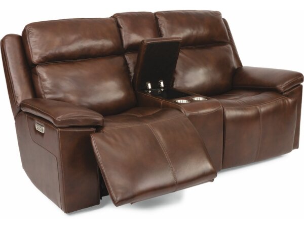 Chance Power Reclining Loveseat with Console and Power Headrests - Image 3