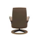 Stressless® Opal (M) Signature Base Recliner with Ottoman - Image 3