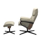 Stressless® Ruby (M) Cross Base Recliner with Ottoman - Image 2