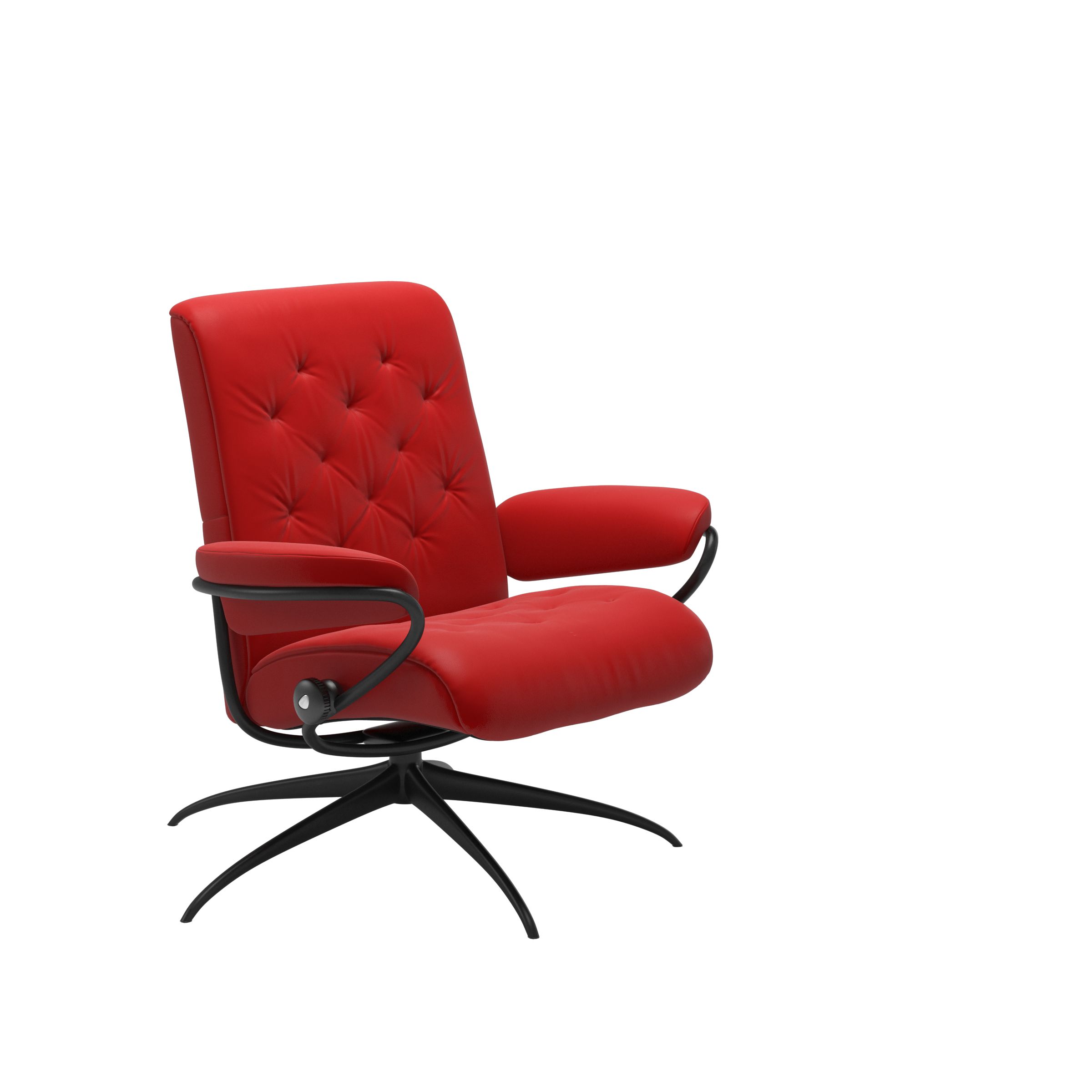 12913400936245_2400x2400_front Stressless® Metro Star Base Recliner with Low Back - Image 1