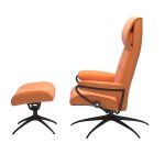 Stressless® Metro Star Base Recliner with High Back and Ottoman - Image 2