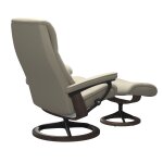 Stressless® View (L) Signature Base Recliner with Ottoman - Image 4
