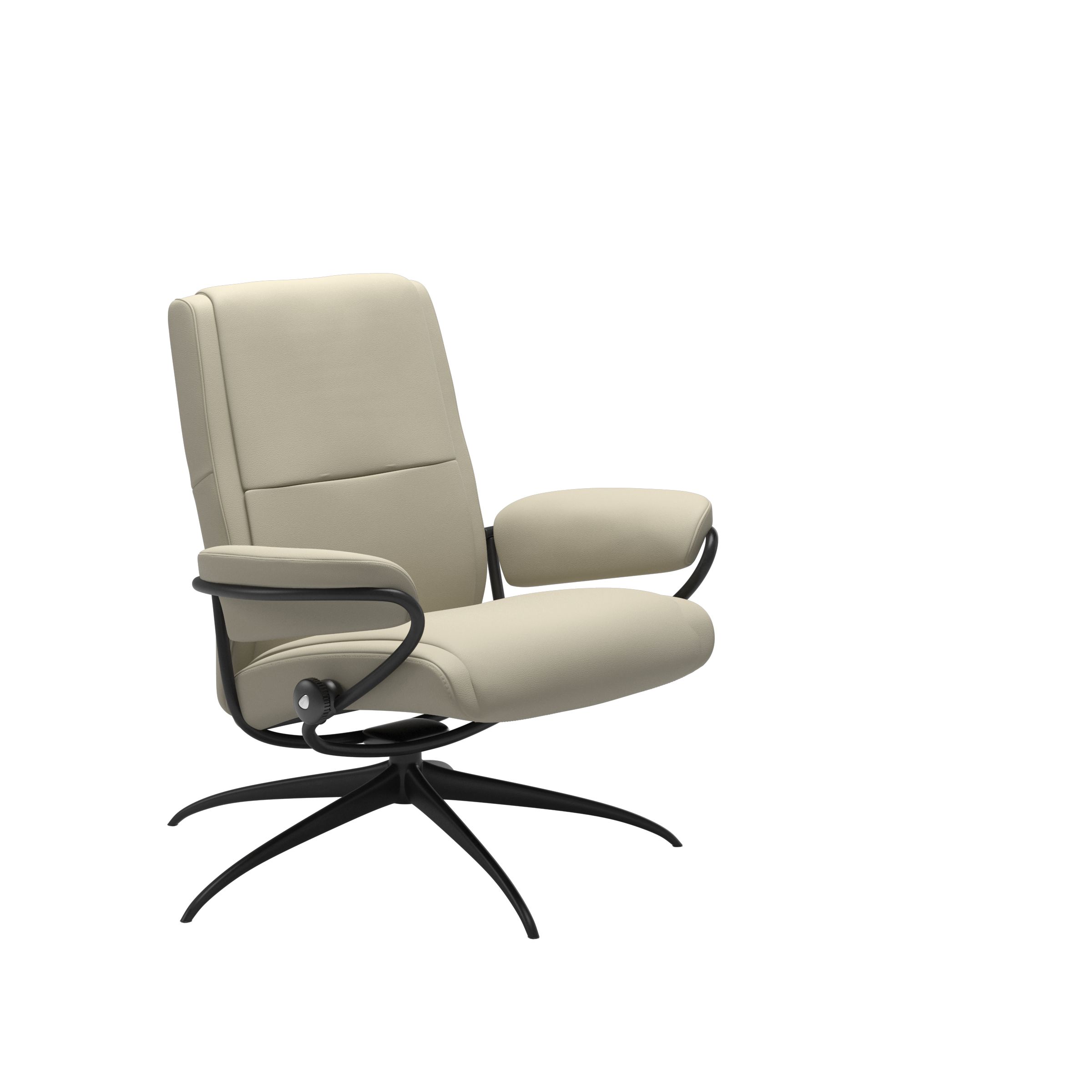 Stressless® Paris Star Base Recliner with Low Back